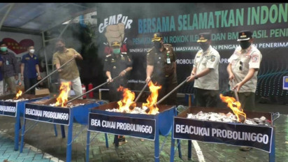 Pemusnahan Barang Ilegal, Negara Dirugikan Ratusan Juta Rupiah
