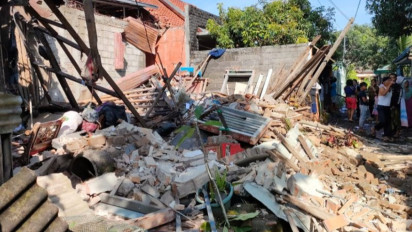 Boom! Satu Rumah di Sleman Hancur Rata dengan Tanah Gara-gara Petasan