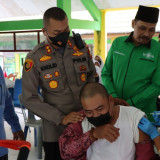 Jelang Lebaran, Polres Dumai Kebut Vaksinasi Massal