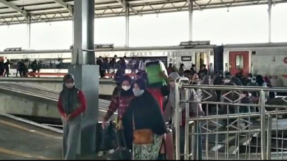 Jumlah Penumpang Turun di Stasiun Kebumen Meningkat pada H-7 Lebaran