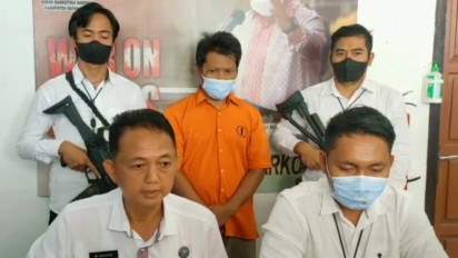 Jadi Bandar Narkoba, Wakil BPD Diringkus BNNK Batanghari