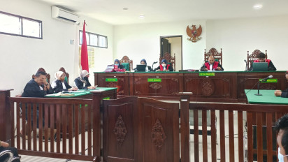 Dituduh Curi Sawit Perusahaan, 5 Petani dan 3 Mahasiswa  Divonis 1,4 Tahun Penjara 