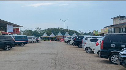 Rest Area Fungsional KM 338A Tol Pemalang-Batang, Mulai Dipadati Pemudik