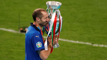 Hanya Setelah Lawan Messi, Chiellini Tinggalkan Azzurri