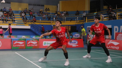 Bagas/Fikri Tersingkir di Babak Pertama Kejuaraan Asia 2022