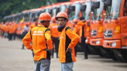 2.500 Petugas Kebersihan Pemprov DKI Tetap Bekerja Selama Libur Lebaran