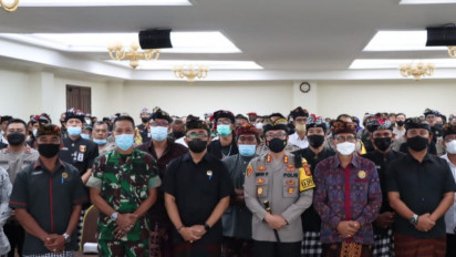 Bantu Amankan G20, Polresta Denpasar Dan Sipandu Beradat Tingkatkan Kemampuan