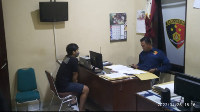 Diantar Keluarga, Pelaku Pembakar Mahasiswa UTY Serahkan Diri ke Polisi