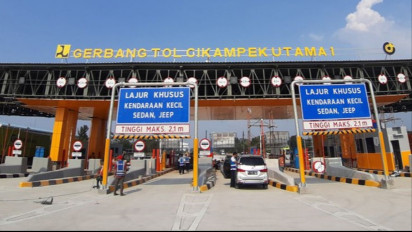 GT Cikampek Utama Operasikan Penuh 30 Lajur Transaksi, Optimalkan Kapasitas One Way