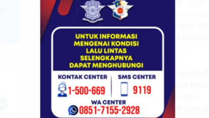 Pantau Kemacetan saat Mudik, Polri Rilis Contact Center