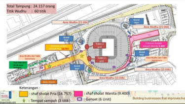 JIS Siap Tampung 20 Ribu Jemaah Shalat Ied 1443 Hijriah