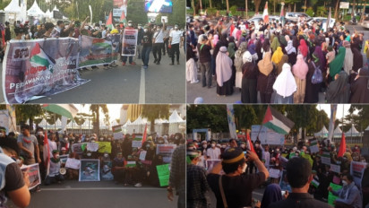 Palestina Bergolak, Aktivis Makassar Suarakan Pembebasan Palestina di Hari Al Quds Internasional