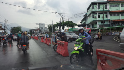 One Way Tol Semarang-Solo, Volume Kendaraan di Jalur Arteri Padat