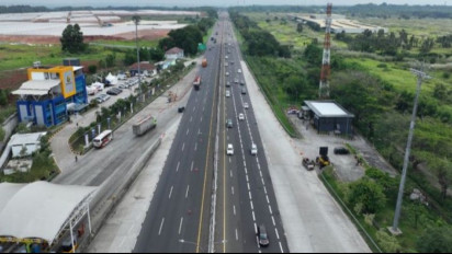 Korlantas Kembali Terapkan Satu Arah di Tol Japek KM 70-414 Kalikangkung