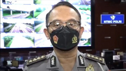 Kabagops Korlantas: Contra Flow Satu Jalur Kembali Diberlakukan di KM 47-70