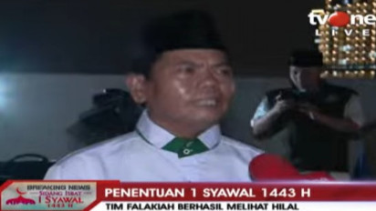 Tim Falakiyah PWNU Berhasil Melihat Hilal dari Wilayah Jakarta