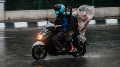 Waspada, Sejumlah Provinsi Berpotensi Hujan di Hari Lebaran 2022