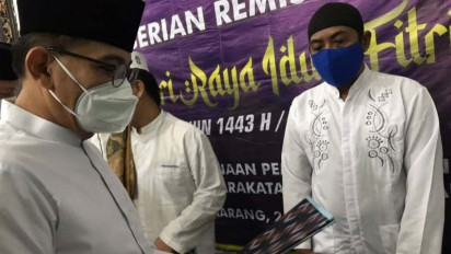 500 Napi di Lapas Kelas 1 Semarang Memperoleh Remisi, 5 Diantaranya Langsung Bebas