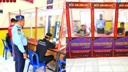 Luar Biasa, Lapas Narkotika Sabak Jambi Beri Layanan Virtual Lebaran