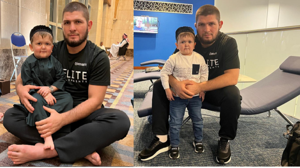 Khabib Nurmagomedov dan Hasbulla Magomedov Berhari Raya di Mekkah
            - galeri foto