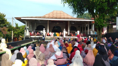 Jemaah Aboge di Kabupaten Purbalingga Salat Ied Hari Ini