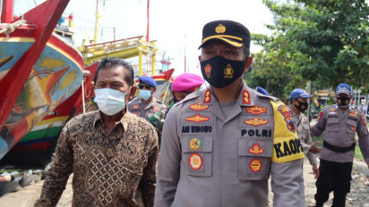 Kapolres Pemalang Ajak Nelayan Berdialog, Cegah Kebakaran Kapal Terjadi di Pemalang 