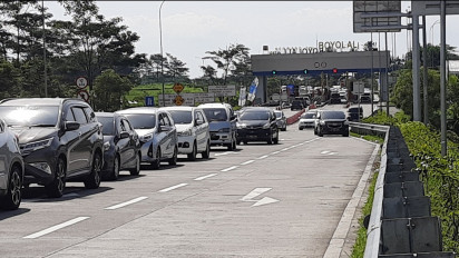 Jalur Arteri dan GT Boyolali Padat, Polisi Lakukan Rekayasa Lalu Lintas