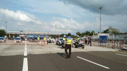 Arus Balik di Jalur Pantura Cirebon Mulai Ramai