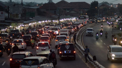 Arus Balik di Nagrek Mulai Padat