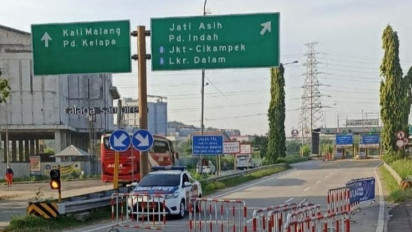 Gerbang Tol Kalimalang, SS Cikunir dan Cawang Ditutup