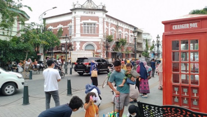 Libur Lebaran, Kota Lama Semarang Jadi Favorit Wisata Para Pemudik