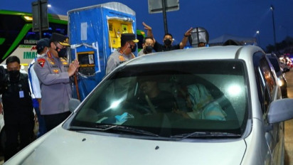 Cek Arus Balik di Tol Cikatama, Kapolri: Kemungkinan One Way Diperpanjang