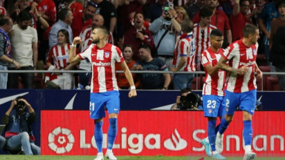 Gol Yannick Carrasco Bawa Atletico Kalahkan Real Madrid 1-0