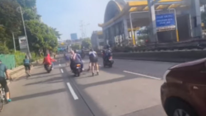 Viral Aksi Arogan Main Sepatu Roda di Jalan Protokol, Ini Link Videonya