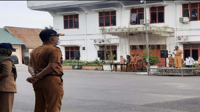 Apel Perdana Pasca Lebaran, Pemko Binjai Optimis Tingkatkan Pembayaran PBB