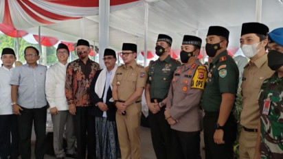 Jajaran ASN Pemkot Bogor Gelar halal bihalal di Balai Kota