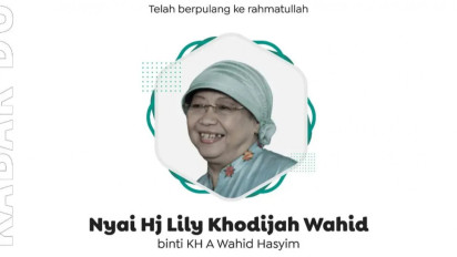 Adik Gus Dur Lily Khodijah Wahid Wafat, Jenazah Dimakamkan di Ponpes Tebuireng