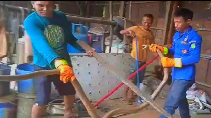 King Cobra Serang Petugas Damkar Saat Evakuasi Ular dari Gudang