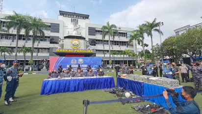 Penyelundupan Kokain 179 Kilogram Menggunakan Jalur Laut, BNN: Jalur Paling Aman