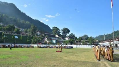 ASN dan Tenaga Honorer di Sawahlunto yang Tidak Ikut Apel Akan Dapat Sanksi