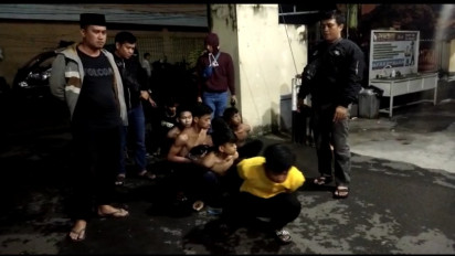 Geng Motor Anti Gores di Gowa Gunakan Hastag #CalonMayat