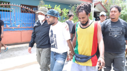 Serukan Massa Berdemo, Juru Bicara PRP Diamankan ke Polresta Jayapura Kota