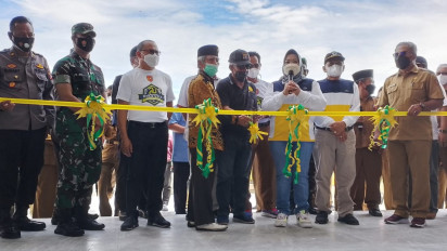 Gedung Olahraga Sport Centre Kotawiringin Barat Calon Ikon Kota Baru