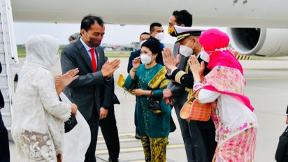 Presiden RI Joko Widodo Transit di Amsterdam Sebelum ke Washington Hadiri KTT ASEAN-AS