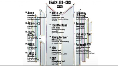 Tony Montana Masuk Dalam Daftar Lagu Album BTS ‘Proof’