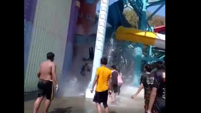 Datangi Rumah Korban, Polisi: Ada Unsur Kesengajaan Ambrolnya Seluncur Kenjeran Park Surabaya