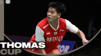 Debut Syabda Perkasa Sukses, Indonesia Juarai Grup A di Piala Thomas 2022