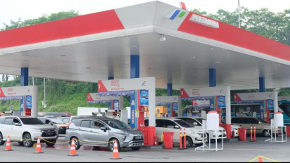 Konsumsi BBM Selama Arus Mudik Naik 56 Persen