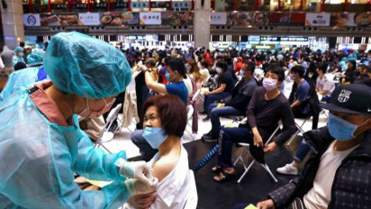 57.216 Warga Taiwan Dinyatakan Positif Covid-19 dan 8 Kematian Dalam Sehari