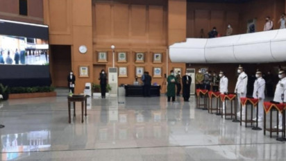 Mendagri Lantik Hamka Hendra Noer Sebagai Penjabat Gubernur Gorontalo